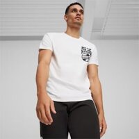 Áo Phông Puma Chính hãng - The Hooper Men's Basketball Tee - Trắng | JapanSport 624828-01
