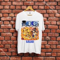 Áo Phông Sabo One Piece Đảo Hải Tặc cho bé giá rẻ dễ thương cực chất ngắn tay cute I41SB008