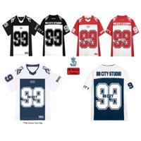 Áo Phông Số 99 Phối Bóng Đá Bii CITY Vải Cotton - Áo Thun Cao Cấp Local Brand Hot Trend Form Oversize