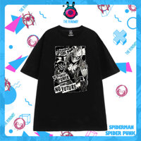 Áo phông Spiderman: Spider Punk cotton 100% cho Nam / Nữ by The Runaway