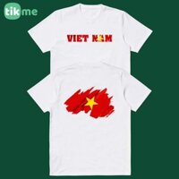 Áo phông tay lỡ unisex tôi yêu Việt Nam size XS-3XL 100% cotton