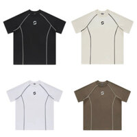 Áo Phông Tay Lỡ Unisex Blockcore Form Rộng Cotton Đẹp , Áo Thun Nam Nữ Saigonese Áo Cộc Tay Cổ Tròn Cho Học Sinh AT004