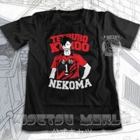 Áo phông TETSURO KUROO NEKOMA HIGH HAIKYUU Baju Karakter Jepang x 6115 Kisetsu Tshirt