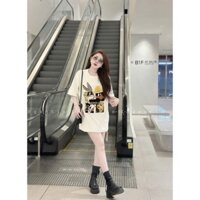 Áo phông thỏ vịt mũ len siêu xinh