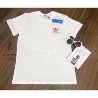 Áo phông trắng adidas in hình gấu (Mặt sau)