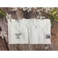 Áo phông trắng logo