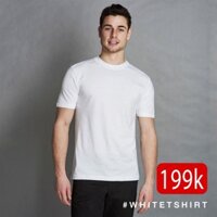 Áo phông trắng trơn Donnay UK - Hàng chính hãng
