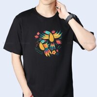Áo phông trắng unisex cotton cao cấp 9 Fashion T17 áo thun nam nữ chất vải đẹp mềm