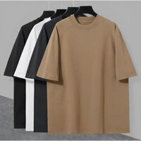 Áo Phông UMA MEN Raglan Chất Cotton Khô Hàn Dày Dặn Thoáng Mát Áo Thun Suông Cổ Tròn Tay Cộc APL50