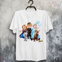 Áo phông Unisex Frozen Nữ hoàng băng giá đẹp chất giá rẻ CUA21