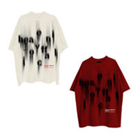 Áo phông unisex HEAVEN MESSY vải thun 2 chiều định lượng 250gsm