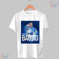 Áo phông Unisex hình Roberto Baggio đẹp chất giá rẻ CAR19