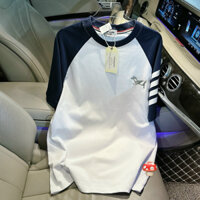 Áo phông,áo cộc tay nữ,áo phông 3158 thêu ngựa sọc tay,chất cotton thô