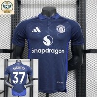 Áo PLayer Câu Lạc Bộ Manchester United 24/25 AwayKit ( Logo Cao Su) - Hàng Thailand Cao Cấp