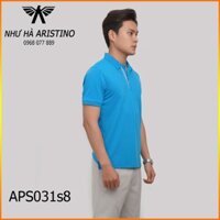 Áo Polo Aristino APS031s8 Màu Xanh Biển có S-M Regular