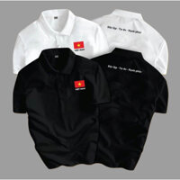 Áo Polo Basic Việt Nam Độc Lập Tự do Hạnh Phúc,chất vải poly cá sấu thoáng mát