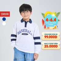 Áo polo bé trai CANIFA cổ bẻ có hình in 2TP24W006