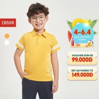 Áo polo bé trai CANIFA cộc tay cổ bẻ cài cúc chất liệu cotton 2TP24S005