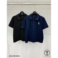 áo polo cổ sen thêu gấu bigsize