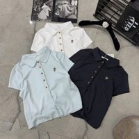 Áo polo cổ sen thêu ngực QC - NH
