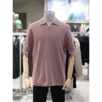 Áo Polo cổ V AndZ by Ziozia màu Hồng Vỏ Đỗ