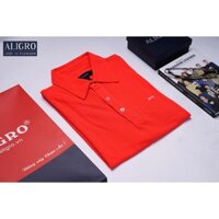 Áo polo cộc tay nam trơn màu cam