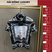 Áo Polo D & G Hoàng Gia Hàng Hot 2025,Lên Fom Chuẩn Đẹp