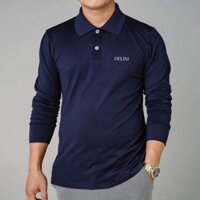 Áo Polo Dài Tay NAM Thun Mềm Mịn DELIM