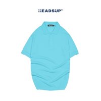 Áo Polo đôi nam nữ Headsup - Màu Xanh Thiên Thanh
