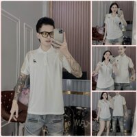 Áo polo đôi nam nữ, thiết kế trẻ trung, chất vải đẹp, co giãn tốt