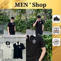 Áo Polo Eo Vì Nam Thêu Chữ Cực Nét - Áo Polo Nam Cao Cấp