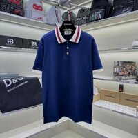 Áo Polo G.C Xanh Ngọc Bích Cổ Phối Sọc, Áo Polo Chất Liệu Cotton Thoáng Mát Xịn Xò Lên Form Cực Chuẩn