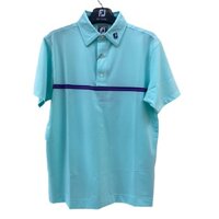 Áo Polo Golf nam FJ Lisle Color Block Eng Chest Stripes, Self Collar-82647