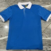 Áo Polo Guni CSPL - Xanh Ya Phối Cổ Trắng