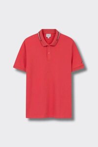 Áo Polo Hồng Cơ Bản Phối Viền Cổ Chống Nhăn 7APCT001HOG
