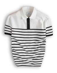 Áo polo kẻ ngang bo tay phối màu GSTP039