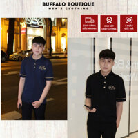 Áo Polo Len Lờ Vê Thêu Logo Vàng Hình Vỏ Ốc Siêu Chất - Áo Polo Len Nam Thêu CHữ Vàng Siêu Siêu Đẹp