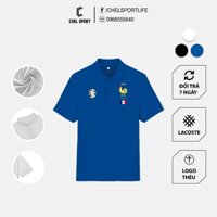 Áo polo logo thêu flag Pháp Euro 2024 [ẢNH THẬT]