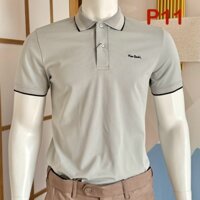 Áo Polo Nam, Áo Thun Nam Ngắn Tay Màu Nâu Cafe Lịch Lãm Xuất Dư Hàn Quốc