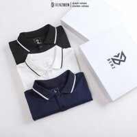 Áo polo nam, áo thun ngắn tay viền cổ Benzmen 3 màu basic, chất liệu CVC Cool mềm mại thông thoáng thấm hút - BP01 🔥