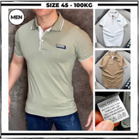 Áo polo nam big size 40-100kg cotton thun lạnh, áo nam cho người béo form rộng