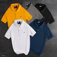 Áo Polo nam cá sấu cotton 100% PL104 - Áo nam VNXK logo thêu nổi H5 H70