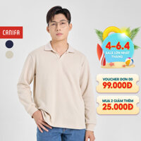 Áo polo nam CANIFA dài tay cổ bẻ 8TP24W003