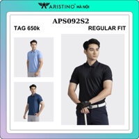 Áo polo nam  cao cấp Aristino  khỏe khoắn  form suông vừa APS092S2