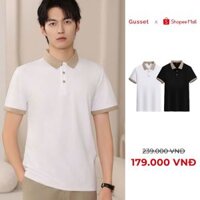 Áo Polo Nam Cao Cấp GUSSET Chất Vải Thoáng Mát Basic Dễ Phối Đồ