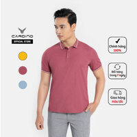 Áo Polo nam Cardino thun basic trơn tay ngắn phong cách thể thao APL057
