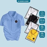 Áo polo nam CLB Inter Miam, áo polo đội tuyển bóng đá thời trang dễ mặc - HT Sports