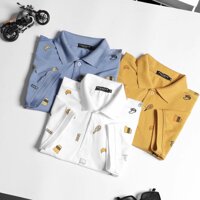 Áo polo nam cổ bẻ FROM RÔNG BIG SIZE 3XL 92KG  cotton xuất xịn, form rộng 50 - 95kg thoải mái, sang trọng