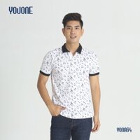 Áo polo nam cổ bẻ YOUONE Music notes - YONA64