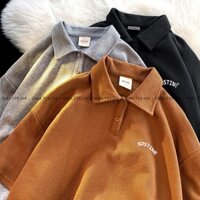 Áo Polo Nam Có Cổ Bẻ Cao Cấp  Áo Nam Polo Trơn Vải Cotton Cá Sấu Ngắn Tay Áo Polo Nam Oversize tới 120kg Có Nhiều Màu Đe